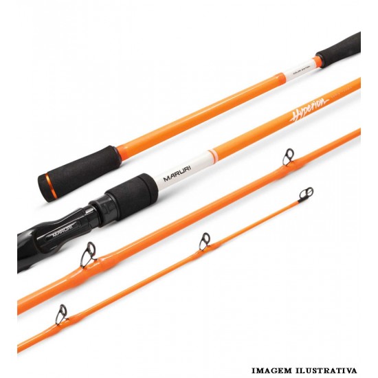 VARA PARA CARRETILHA MARURI HYPERION SERIE TAMBA 8'0" (2,40M) 30-60LBS - C902-H-XF - 2 PARTES